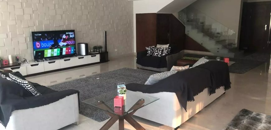 فيلا مودرن مفروشة للايجار بالقاهرة الجديدة