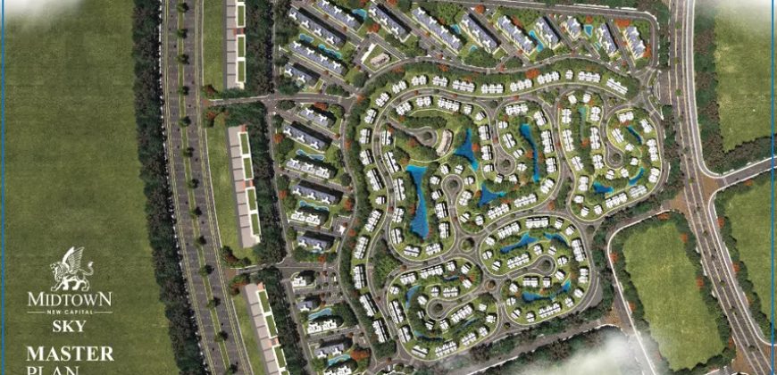 فرصة شقة ل البيع فى العاصمة الادارية بخصم كاش 43 %