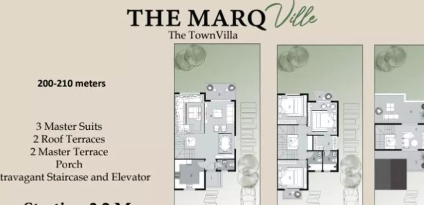 فيلا للبيع في ذا مارك, كمبوندات التجمع الخامس