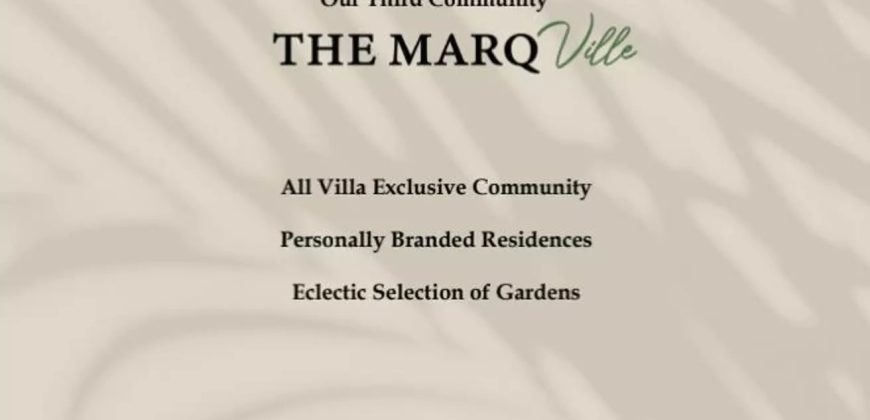 فيلا للبيع في ذا مارك, كمبوندات التجمع الخامس