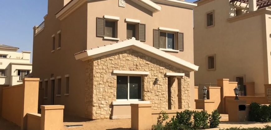 Stand alone villa for sale at mivida with 4 years installments in New Cairo.