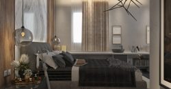 Own an beautiful apartment with open kitchen in Al Shorouk, wonderful view & price.