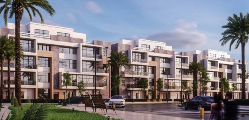Opportunity to own apartment over installments with nice price in Cairo Gate, Zayed.