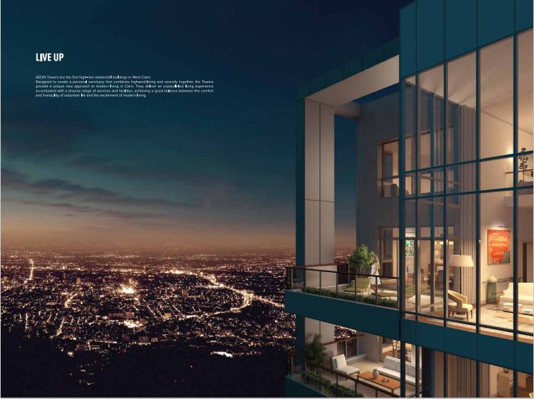 Own an apartment in distinguished location in October, Aeon Towers with 5% dp