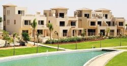 Fine apartment for sale at Palm Hills, New Cairo with garden and in installments.