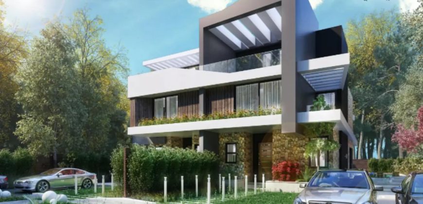 Midtown town sky apartment for sale over installments, old prices, great compound in New Capital