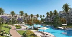 Apartment for sale with garden in New Cairo with cash discount of 25%.