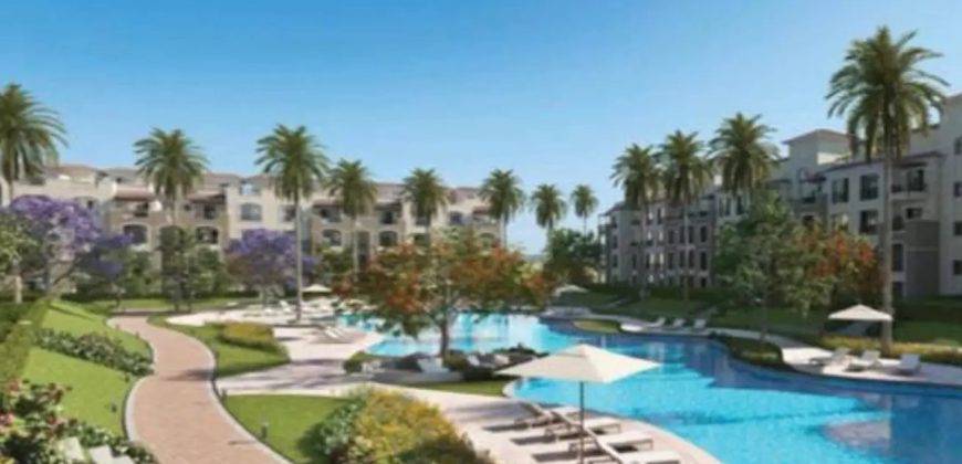 Chance to own an apartment in New Cairo with garden and amazing price.
