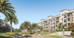 Apartment for sale with garden in New Cairo with cash discount of 25%.