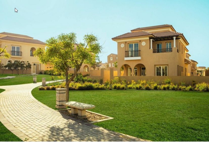 Large stand alone villa for sale in Hyde Park New Cairo, 5% down payment