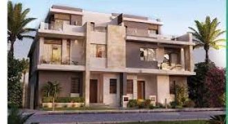 Quad villa for sale in October, Tawny with installments.